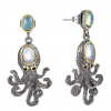 Boucles d'Oreilles Poulpe Steampunk – Image 5