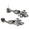 Boucles d'Oreilles Poulpe Steampunk – Image 4