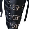 Bottes Steampunk Femme en Cuir PU – Image 4