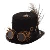 Chapeau Steampunk Avec Plume – Image 3