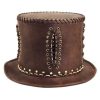 Chapeau Steampunk en Cuir PU – Image 4