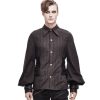 Chemise Steampunk Marron – Image 5