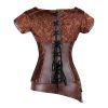 Corset en Simili Cuir Steampunk – Image 3