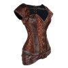 Corset en Simili Cuir Steampunk – Image 2