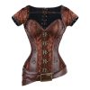 Corset en Simili Cuir Steampunk