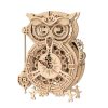 Maquette Bois Horloge Hibou – Image 3