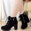 Bottines Femme Cuir Noir Talon 5 cm – Image 2