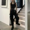 Pantalon Noir Femme Gothique – Image 3