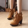 Bottines Femme Cuir Noir Talon 5 cm – Image 3