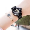 Montre Squelette Femme Bracelet Cuir – Image 6