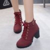 Bottines Femme Cuir Noir Talon 5 cm – Image 6