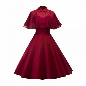 Robe Victorienne Rouge