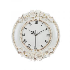 Horloge Vintage Blanche