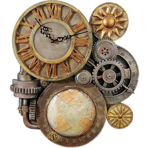 Horloge Engrenage Tournant