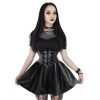 Jupe Simili Cuir Taille Haute – Image 2