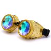 Lunettes Kaléidoscope Steampunk avec Rivets – Image 2
