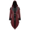 Manteau Gothique Homme Rouge – Image 5