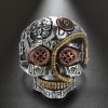 Bague Tête de Mort Steampunk – Image 6