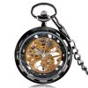Montre à Gousset avec Mécanisme Apparent