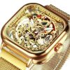 Montre Cadran Transparent Homme