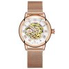 Montre Squelette Femme Bracelet Cuir