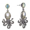 Boucles d'Oreilles Poulpe Steampunk – Image 7