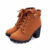 Bottines Femme Cuir Noir Talon 5 cm – Image 4