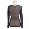 T-Shirt Transparent Maille Femme – Image 5