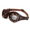 Lunettes de Soleil Vintage Avec Cuir – Image 3