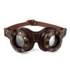 Lunettes de Soleil Vintage Avec Cuir – Image 4