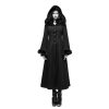 Manteau Gothique Victorien Femme Noir