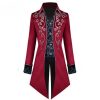 Veste Steampunk Rouge Homme