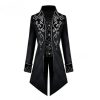Veste Steampunk Rouge Homme – Image 3