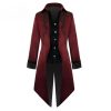 Veste Steampunk Rouge Homme – Image 7